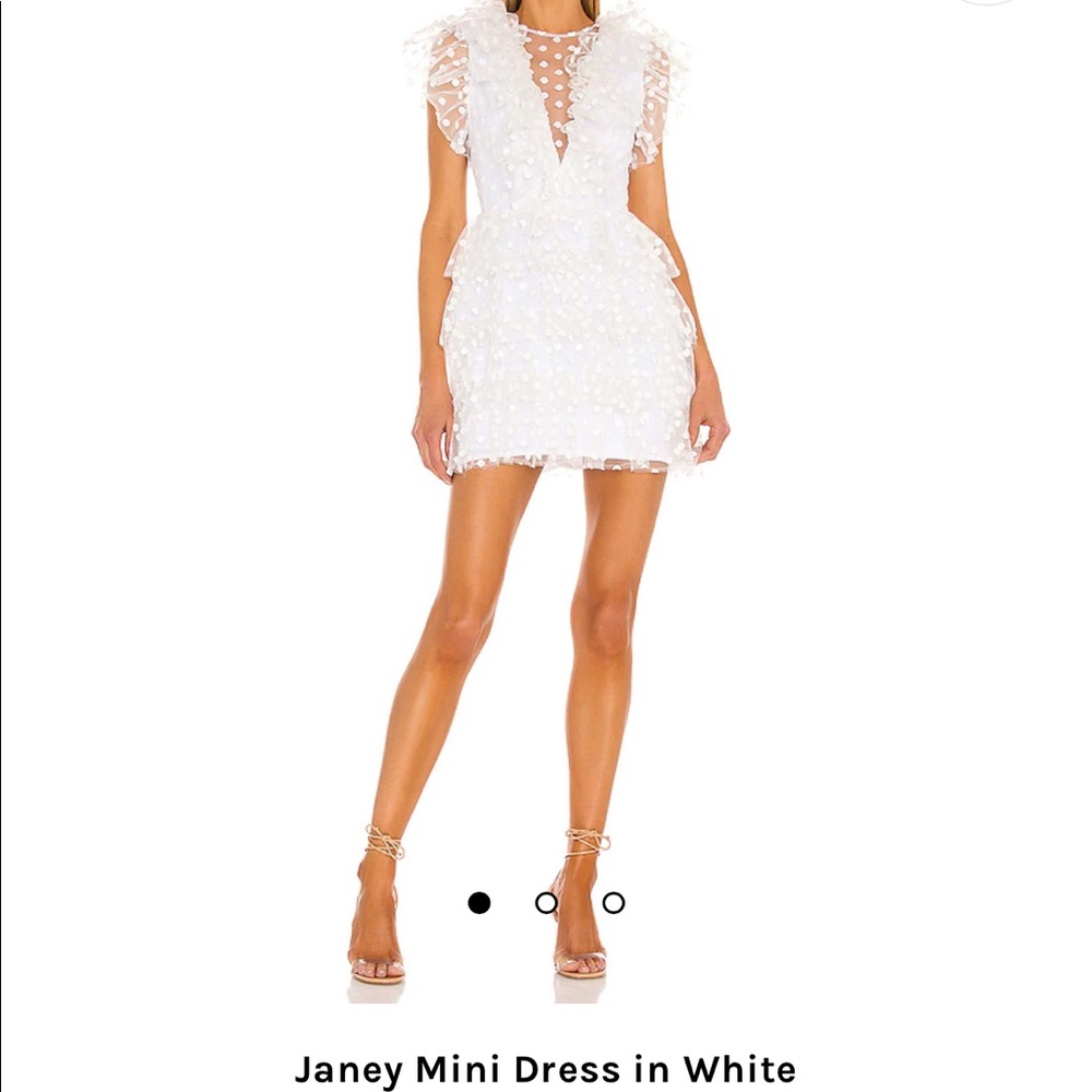 Majorelle Janey White Mini Dress - Small